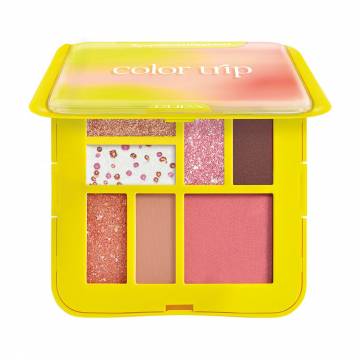Палетка для макияжа глаз и лица Pupa Color Trip Eye And Face Palette 001 Pretty Trip, 8 г Палетка для макияжа глаз и лица Pupa Color Trip Eye And Face Palette 001 Pretty Trip, 8 г
