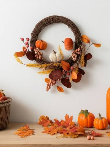 Вінок - помаранчевий