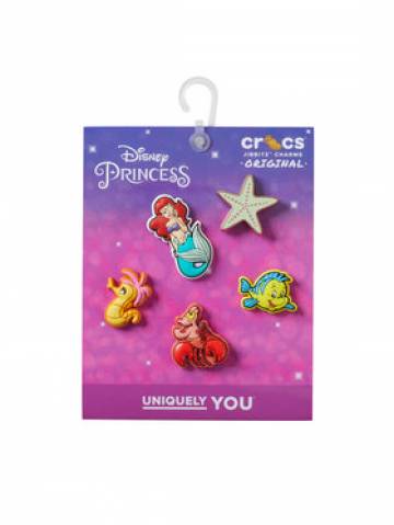 Crocs Прикраса для взуття Jibbitz Princess Ariel 5pck 10013197 Кольоровий Crocs Прикраса для взуття Jibbitz Princess Ariel 5pck 10013197 Кольоровий
