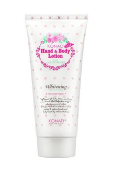 Отбеливающий крем-лосьон для рук и тела Konad Soft Hand & Body Lotion Whitening, 180 мл