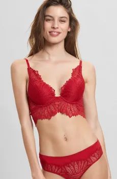 Женский красный бюстгальтер пуш-ап KARMA Красный 80C Etam 6515684