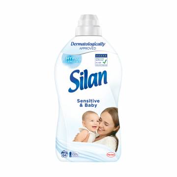 Кондиционер для белья Silan Sensitive & Baby, 64 стирки, 1.408 л Кондиционер для белья Silan Sensitive & Baby, 64 стирки, 1.408 л