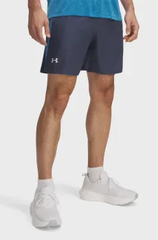 Мужские темно-серые шорты UA LAUNCH 7 SHORTS Серый S Under Armour 1382620-045