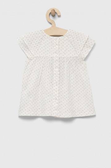 Детская блузка United Colors of Benetton цвет белый узор