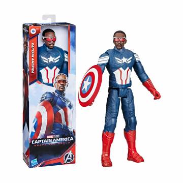 Игровая фигурка Marvel Toys Titan Hero Captain America Brave New World Капитан Америка, от 4 лет, 30 см (F9276) Игровая фигурка Marvel Toys Titan Hero Captain America Brave New World Капитан Америка, от 4 лет, 30 см (F9276)