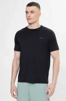 Мужская черная футболка Черный XL BOSS 50554646;001