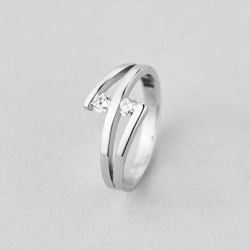 Серебряное кольцо Minimal 1288p-18 18 Серебряное кольцо Minimal 1288p-18 18