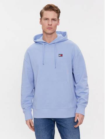 Tommy Jeans Світшот DM0DM16369 Голубий Relaxed Fit Tommy Jeans Світшот DM0DM16369 Голубий Relaxed Fit