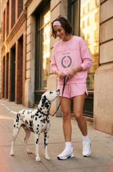 Спортивні шорти з кишенями - рожевий