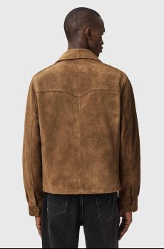 Замшевая куртка AllSaints DELLCOT
