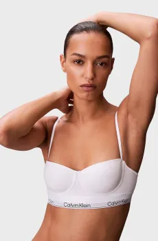 Женский белый бюстгальтер LIGHTLY Белый 38C Calvin Klein LV00QF8666