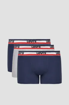 Мужские боксеры (3 шт) Разноцветный S Levi’s® 100002870;001