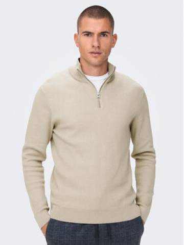 Only & Sons Светр 22023210 Бежевий Regular Fit Only & Sons Светр 22023210 Бежевий Regular Fit