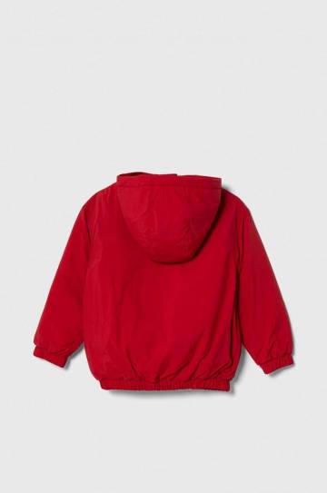 Детская куртка United Colors of Benetton цвет красный Детская куртка United Colors of Benetton цвет красный
