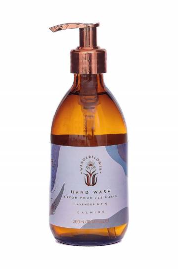 Гель для мытья рук Wanderflower Calming Lavender & Fig 300 ml Гель для мытья рук Wanderflower Calming Lavender & Fig 300 ml