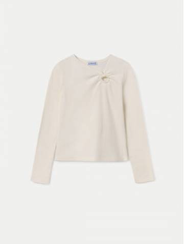 Mayoral Блузка 7011 Écru Regular Fit Mayoral Блузка 7011 Écru Regular Fit