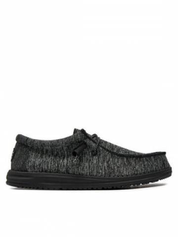 Hey Dude Мокасини Wally Sport Knit 40536-060 Чорний Hey Dude Мокасини Wally Sport Knit 40536-060 Чорний