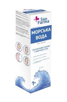Морская вода для носа San Farma в спрее, 50 мл