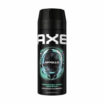 Дезодорант-спрей Axe Apollo 48H All Over Fresh мужской, 150 мл Дезодорант-спрей Axe Apollo 48H All Over Fresh мужской, 150 мл