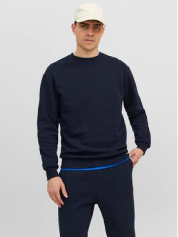 Jack&Jones Світшот Bradley 12249341 Cиній Relaxed Fit Jack&Jones Світшот Bradley 12249341 Cиній Relaxed Fit