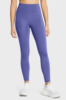 Женские фиолетовые тайтсы UA Launch Elite Ankle Tights Фиолетовый XL Under Armour 1383367-561