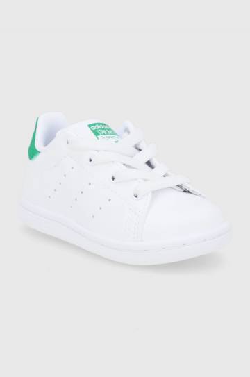 Детские ботинки adidas Originals цвет белый Детские ботинки adidas Originals цвет белый