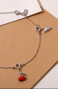 Серебряный кулон Design Letters