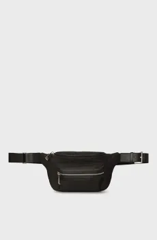 Мужская черная поясная сумка CONTRAST BELT Черный ONESIZE Calvin Klein LV04D3073G