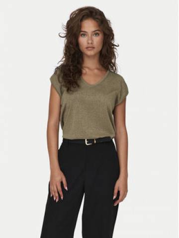 ONLY Футболка Silvery 15136069 Зелений Loose Fit ONLY Футболка Silvery 15136069 Зелений Loose Fit