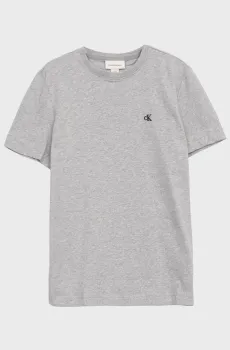 Женская серая футболка Jersey Серый S Calvin Klein Jeans LV047B224G