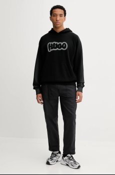 Хлопковая кофта Hugo Blue Nuneony