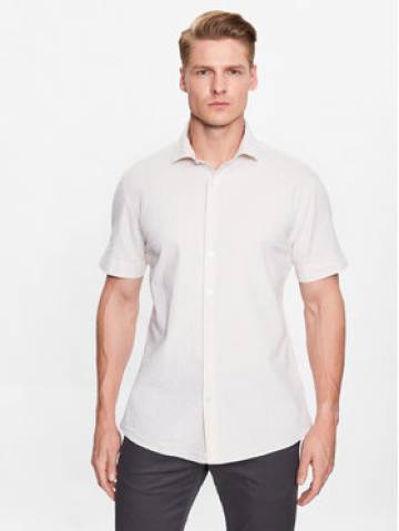 Lindbergh Сорочка 30-203431 Бежевий Slim Fit Lindbergh Сорочка 30-203431 Бежевий Slim Fit