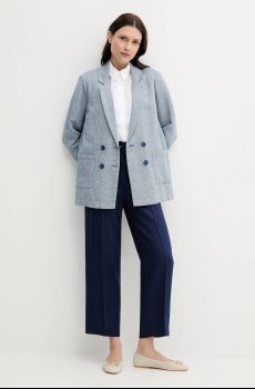 Льняной жакет United Colors of Benetton