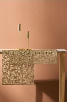 Набір ажурних підставок на стіл 2 шт. - золотий