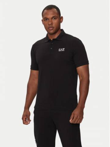 EA7 Emporio Armani Поло 8NPF14 PJVQZ 1200 Чорний Regular Fit EA7 Emporio Armani Поло 8NPF14 PJVQZ 1200 Чорний Regular Fit