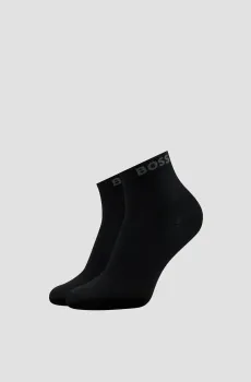 Мужские черные носки (2 пары) Черный 39-42 BOSS 50491208;001