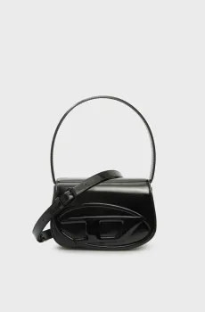 Женская черная кожаная сумка 1DR Черный ONESIZE Diesel X08396 PS202