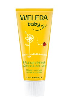 Детский питательный крем Weleda Baby Nourushing Cream Календула, 75 мл
