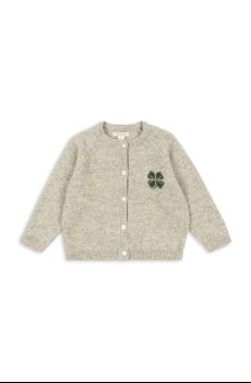 Детский кардиган с добавлением шерсти Konges Sløjd BILLI KNIT CARDIGAN