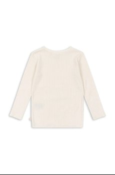 Хлопковый детский лонгслив Konges Sløjd MINNIE BLOUSE GOTS