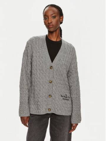 Tommy Hilfiger Кардиган WW0WW42143 Сірий Relaxed Fit