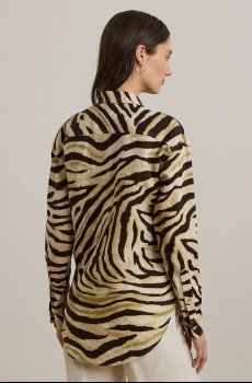 Льняная рубашка Lauren Ralph Lauren