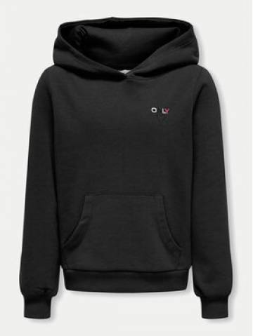 Kids ONLY Світшот 15342996 Чорний Regular Fit Kids ONLY Світшот 15342996 Чорний Regular Fit