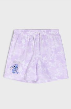 Шорти з принтом Stitch - різнобарвний