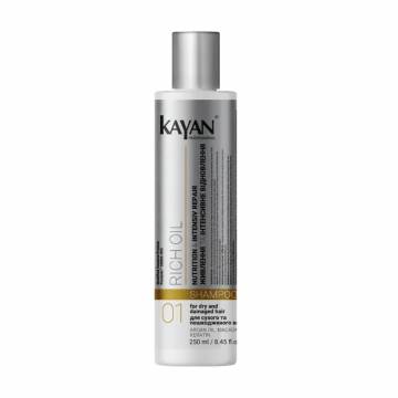 Шампунь Kayan Professional Rich Oil Shampoo для сухих и поврежденных волос, 250 мл Шампунь Kayan Professional Rich Oil Shampoo для сухих и поврежденных волос, 250 мл