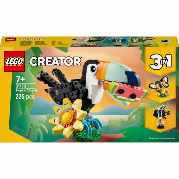 Конструктор LEGO Creator Дикі тварини: тропічний тукан (31173) Конструктор LEGO Creator Дикі тварини: тропічний тукан (31173)