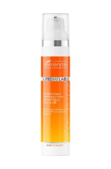 Энергетический и увлажняющий крем для лица Bielenda Professional Supremelab Energy Boost Cream со стабильным витамином С, 100 мл