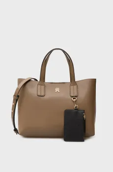 Женская коричневая сумка ICON Коричневый ONESIZE Tommy Hilfiger AW0AW18233