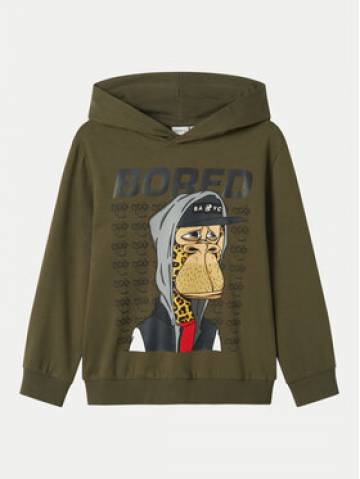NAME IT Світшот 13238528 Хакі Standard Fit NAME IT Світшот 13238528 Хакі Standard Fit