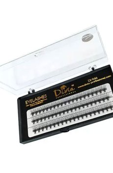 Уценка! Ресницы пучковые Divia Eyelashes в кассете, 12 мм, 10 шт (Di946)